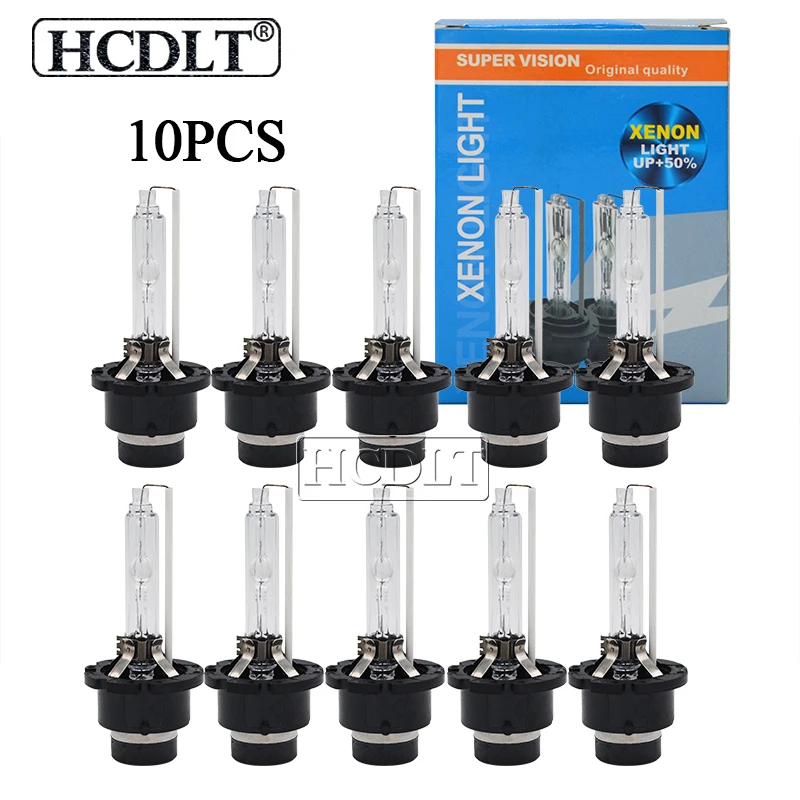 HCDLT оптовая продажа D2S Xenon 55W 6000K D4S HID лампа 5000K 4300K 8000K 35W D4R D2R фотоламсветильник для