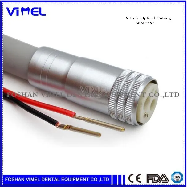 

Free Shipping Dental Silicone Tube Hose Tubing 6 Hole Fit Fiber Optic LED High Speed Handpiece