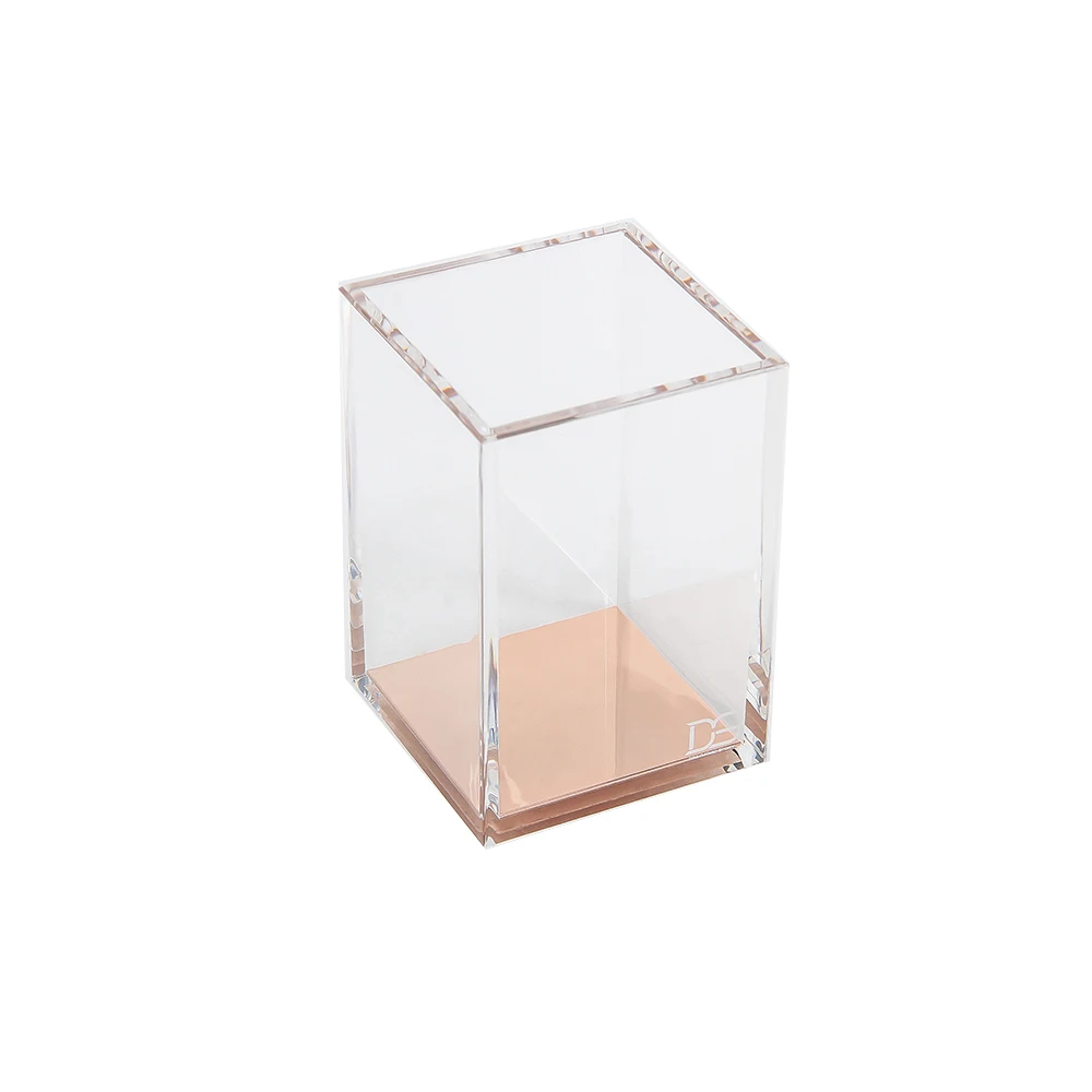 Buy Premium Acrylic & Gold Pencil/pen holder desk from