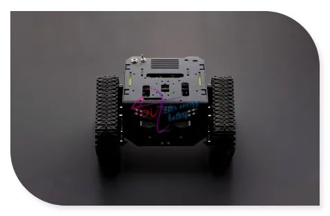 New DFRoBot 100 Genuine Devastator Tank Smart car Robot Mobile Platform 3 7 5V 160 RPM
