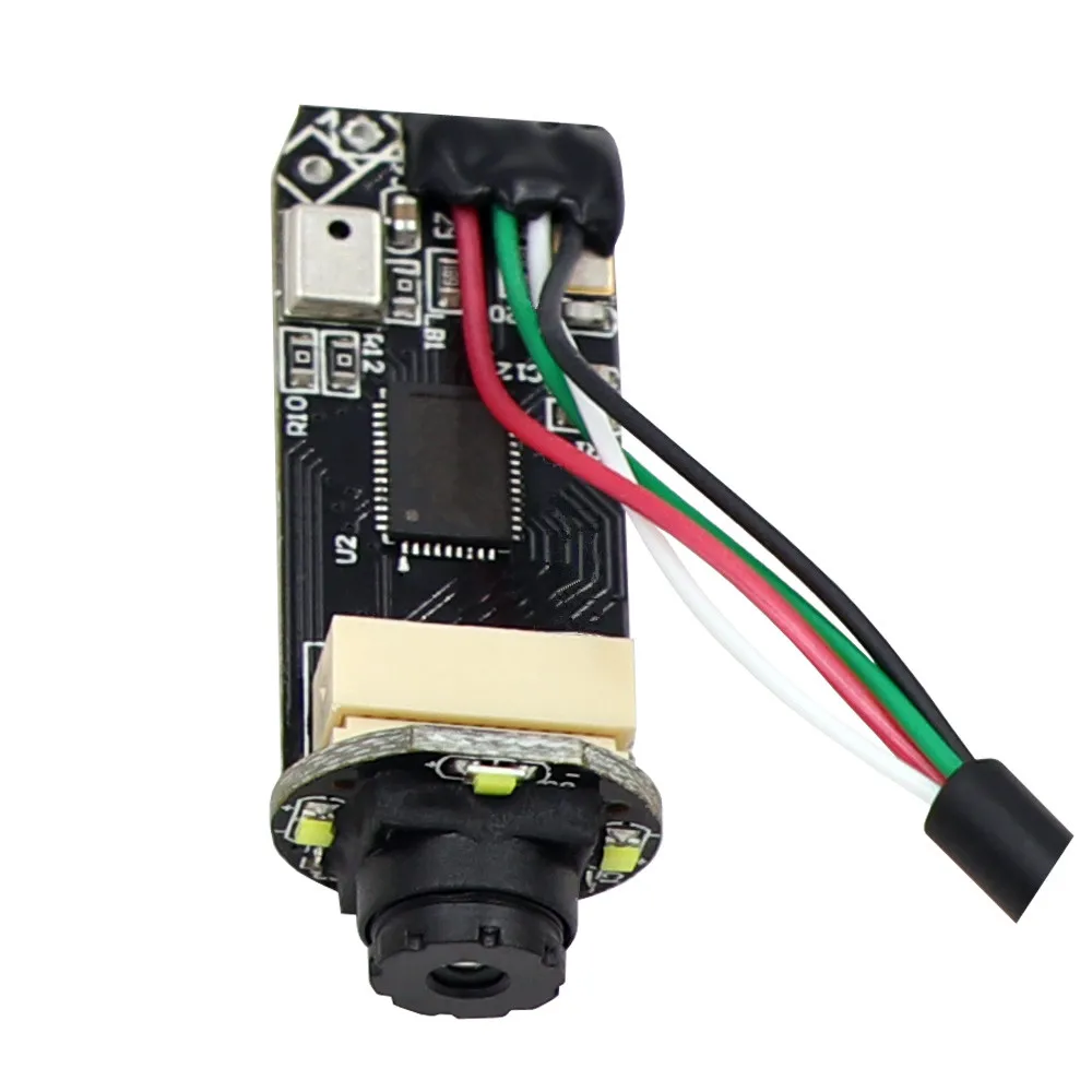 

60fps Diameter 13mm MJPEG UVC Linux Android Windows MAC usb camera module with LED with Digital Microphone