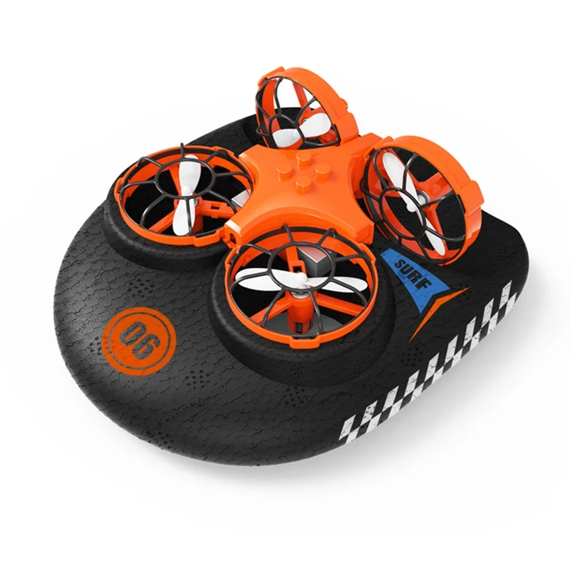 Eachine E016F 3-in-1 EPP Flying Air Boat Land Driving Mode Detachable One Key Return RC Quadcopter RTF Automatic Alarm Eachine E016F 3-in-1 EPP Flying Air Boat Land Driving Mode Detachable One Key Return RC Quadcopter RTF Automatic Alarm