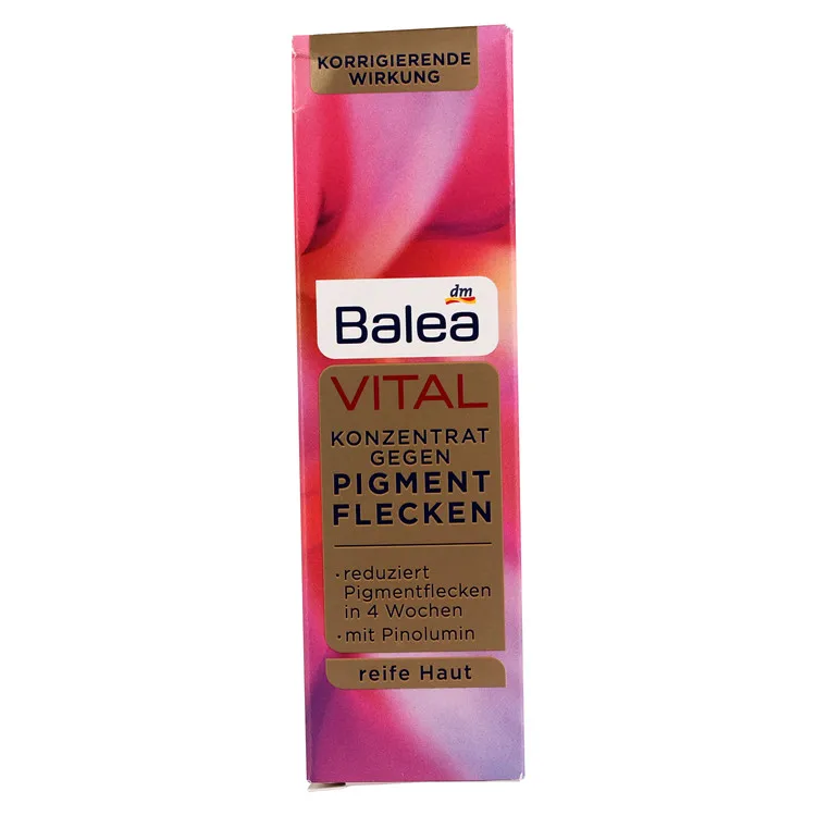 Soro contra Manchas de Pigmentação Reduz a Pigmentação Eficaz para a Pele Balea Vital Baobá Rosto Corrector Pinolumin Fórmula Madura 7 de Pigmentação Corrector Reduz A Pigmentação Pinolumin