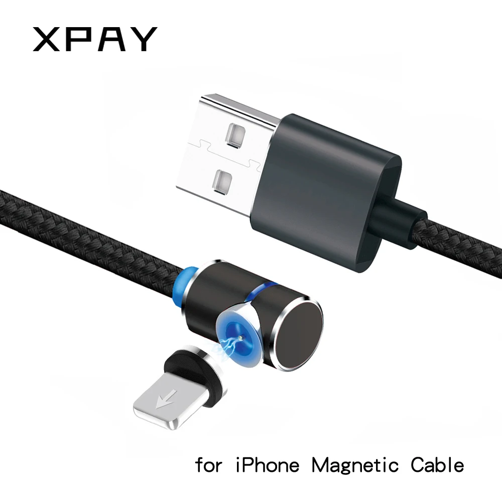 XPAY Магнитный Micro USB кабель для iPhone samsung type-c зарядный Магнитный зарядный адаптер USB C type C кабели для мобильных телефонов