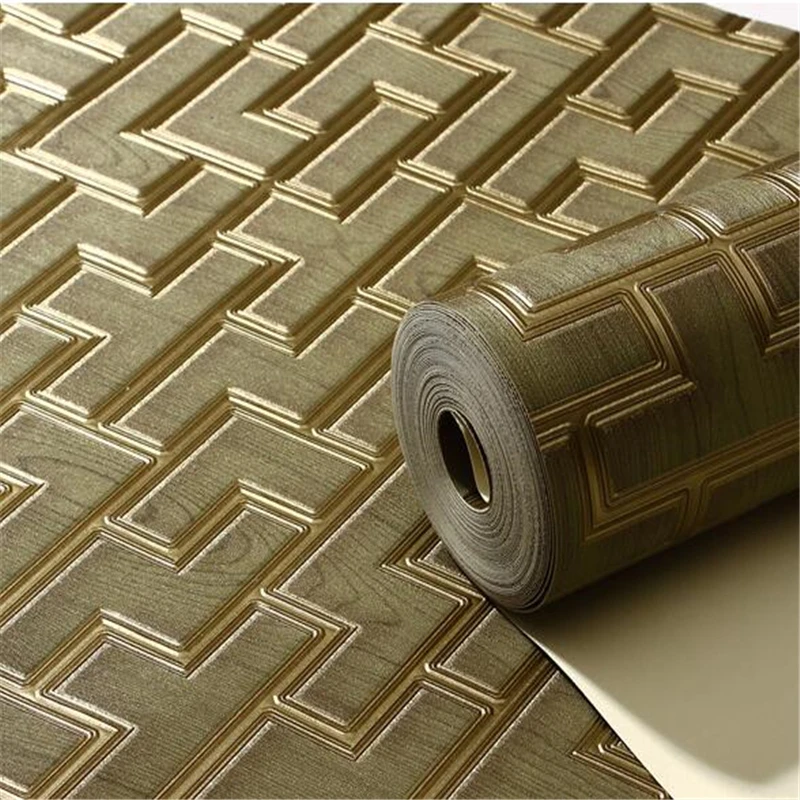 Beibehang Китайский классический стиль миллион слов сетки ТВ стены фон обои нетканые ультра-толстые глубокие рельефные обои