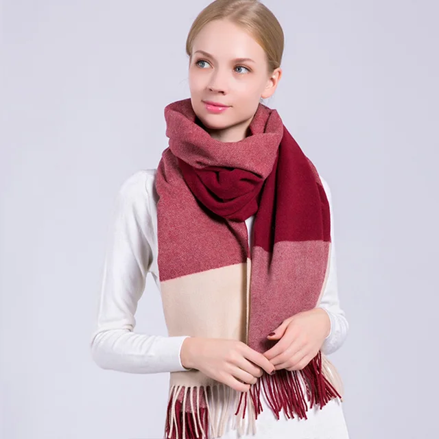 High Quality Wool Scarf For Ladies Selected Thick Australia Cashmere ...