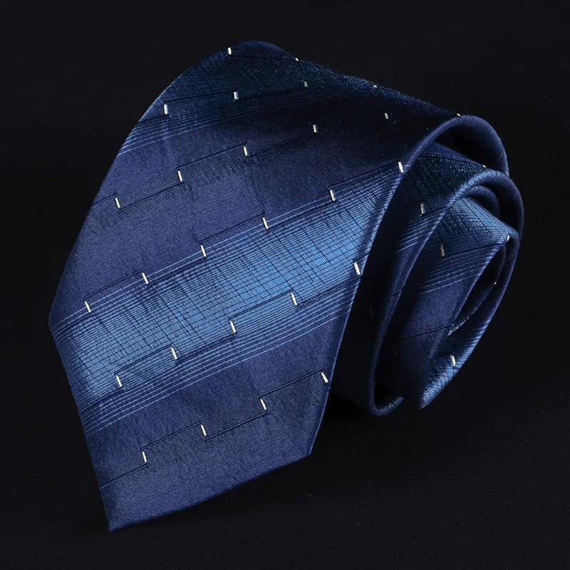 Шелк мужской галстук платье Бизнес жених свадебное занятие галстук тонкий формальный галстук Corbatas подарок для отца - Цвет: A3719