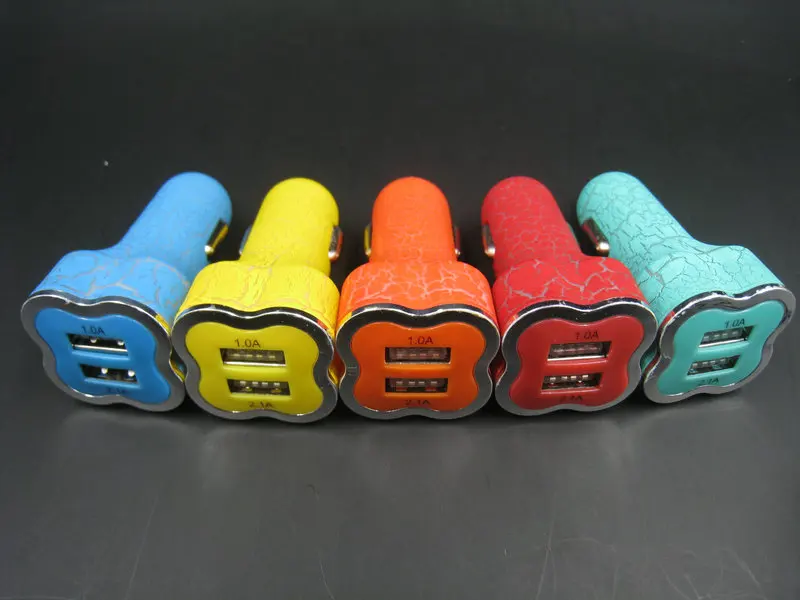 The plum blossom Crack car charger_0152