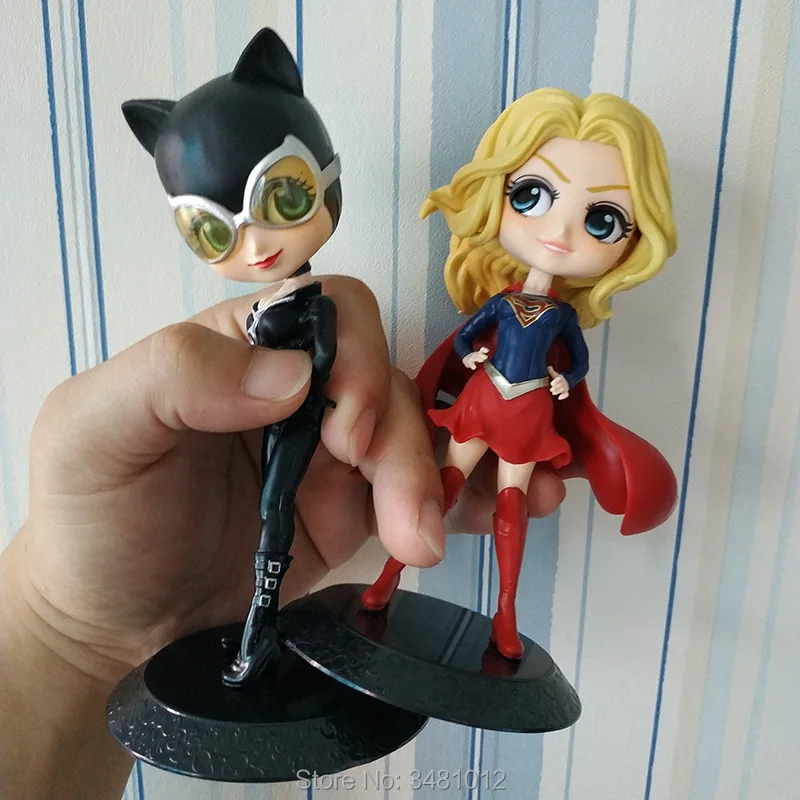 Wonder Woman Harley Quinn супергерой ПВХ Фигурки DC Comics Джокер Q posket модель куклы детские игрушки для детей 15 см