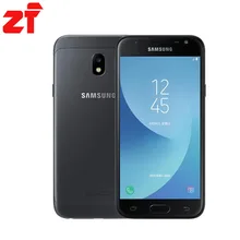 new Original Samsung Galaxy J3 2017 J3308 Unlocked 5.0″ Dual SIM Fingerprint 13.0MP Snapdragon Quad Core LTE Smartphone With NFC