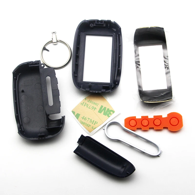 

New B94 Case for Starline B92 B94 B62 B64 2-way LCD remote controller Key Fob Chain starline car only body case