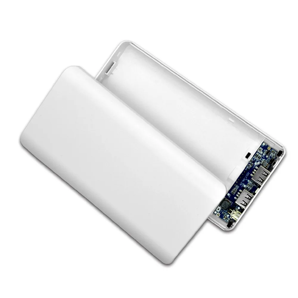 Портативный внешний аккумулятор с двумя USB портами и ЖК дисплеем 8x18650 5 В 2 А| |