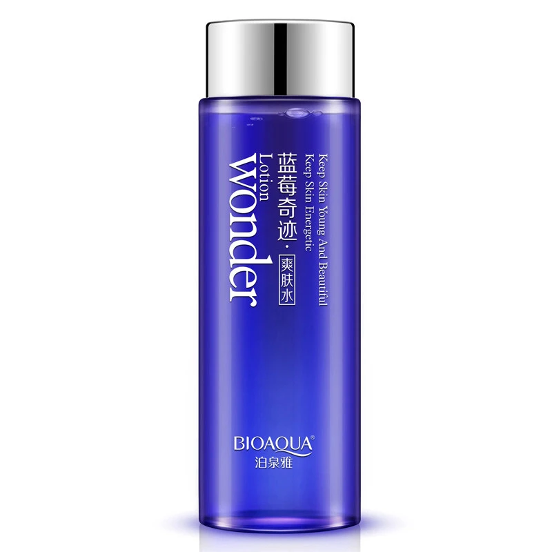 

Bioaqua Blueberry miracle glow wonder Face Toner Makeup water Smooth Facial Toner Lotion oil control pore moisturizing skin care