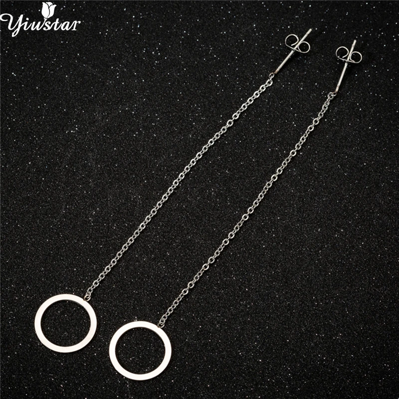 Серьги-капельки Yiustar женские геометрические в Корейском стиле | Украшения и
