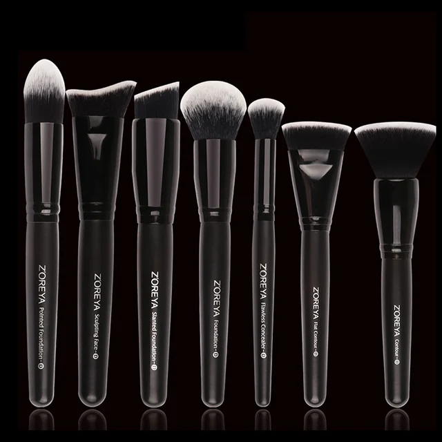 2018 Professional 7Pcs Makeup Brushes Set Women Cosmetic ...