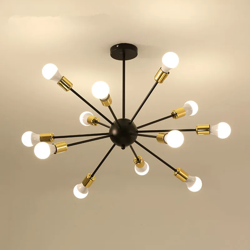 

Nordic Modern Gold LED Pendant Lights bedroom dinning room kitchen hanglampen voor eetkamer E27 LED Lamp Edison Light Bulb