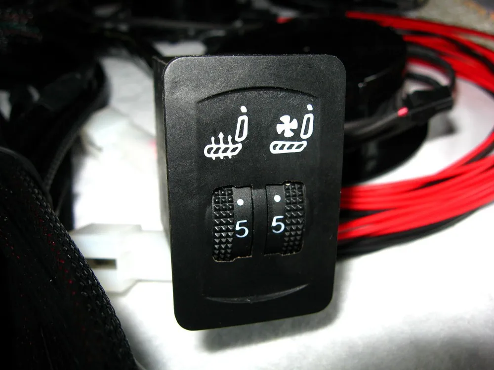 12V вентиляция автокресла/нагреватель, автомобильная система вентиляции сидений плюс подогреватель сидений комплект уменьшает потребление переменного тока+ бензина