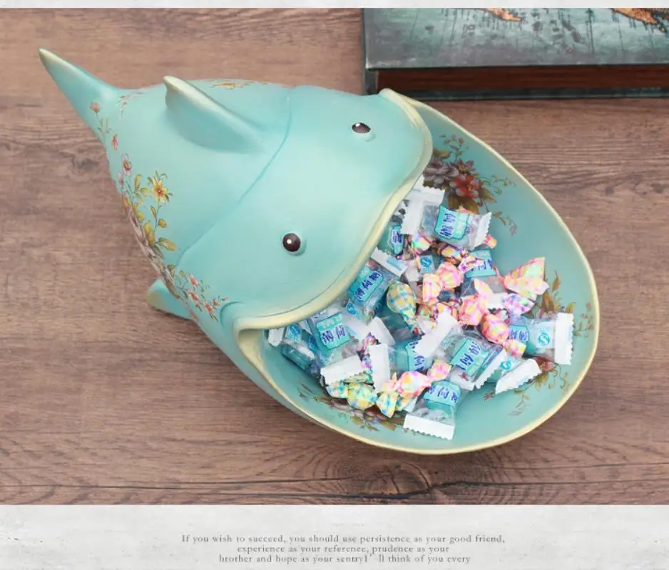 2018 NewStyle Creative lucky animal ornament candy dish sundries storage ornaments