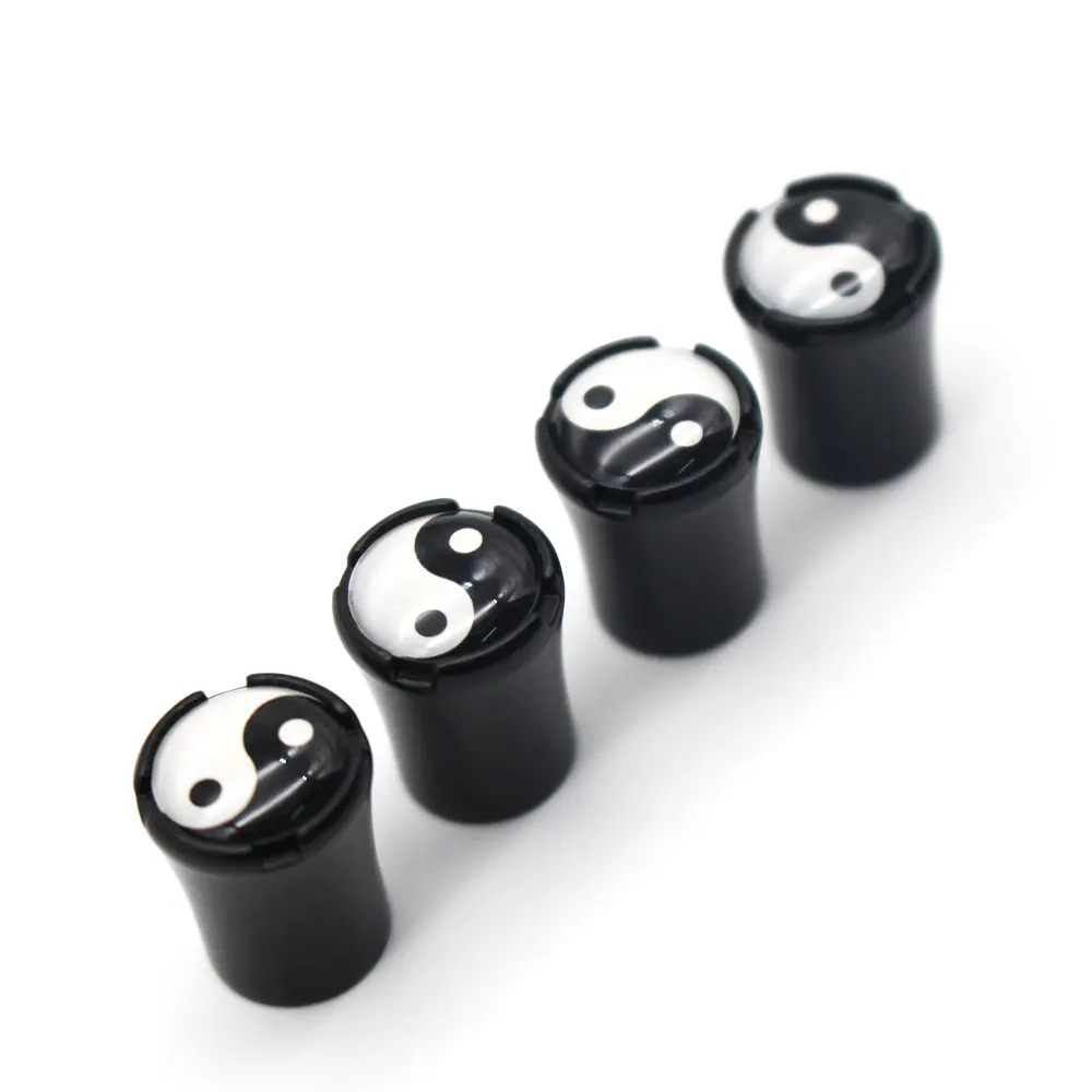 4Pcs/Set Car Styling Zinc Alloy Car Tire Valve Caps Wheel