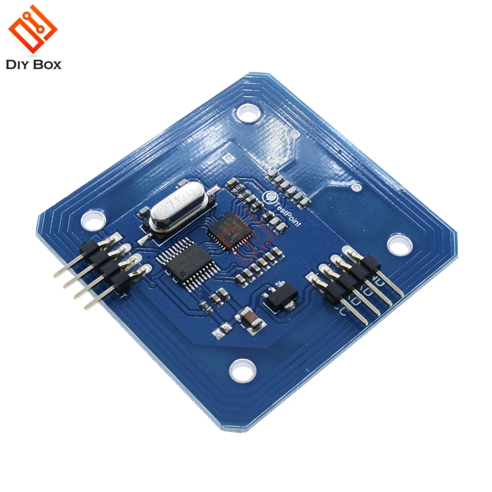 RC522 RFID считыватель серийный модуль 13 56 МГц IC кардридер MF UART TTL интерфейс для Raspberry Pi