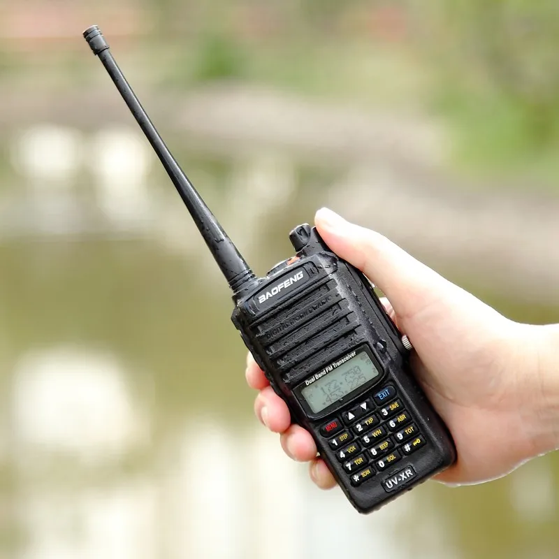 2 шт. BaofengUV-XR Walkie Talkie 10 W высокой Мощность 4800 Mah Батарея IP67 Водонепроницаемый Двухдиапазонный портативный двухстороннее радио