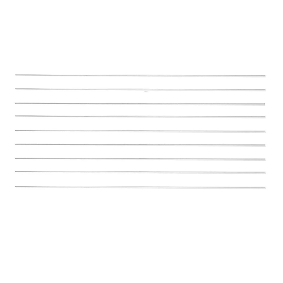 10pcs 1.6*330mm Aluminum Alloy Silver TIG Filler Rods Welding Brazing Wire Tool