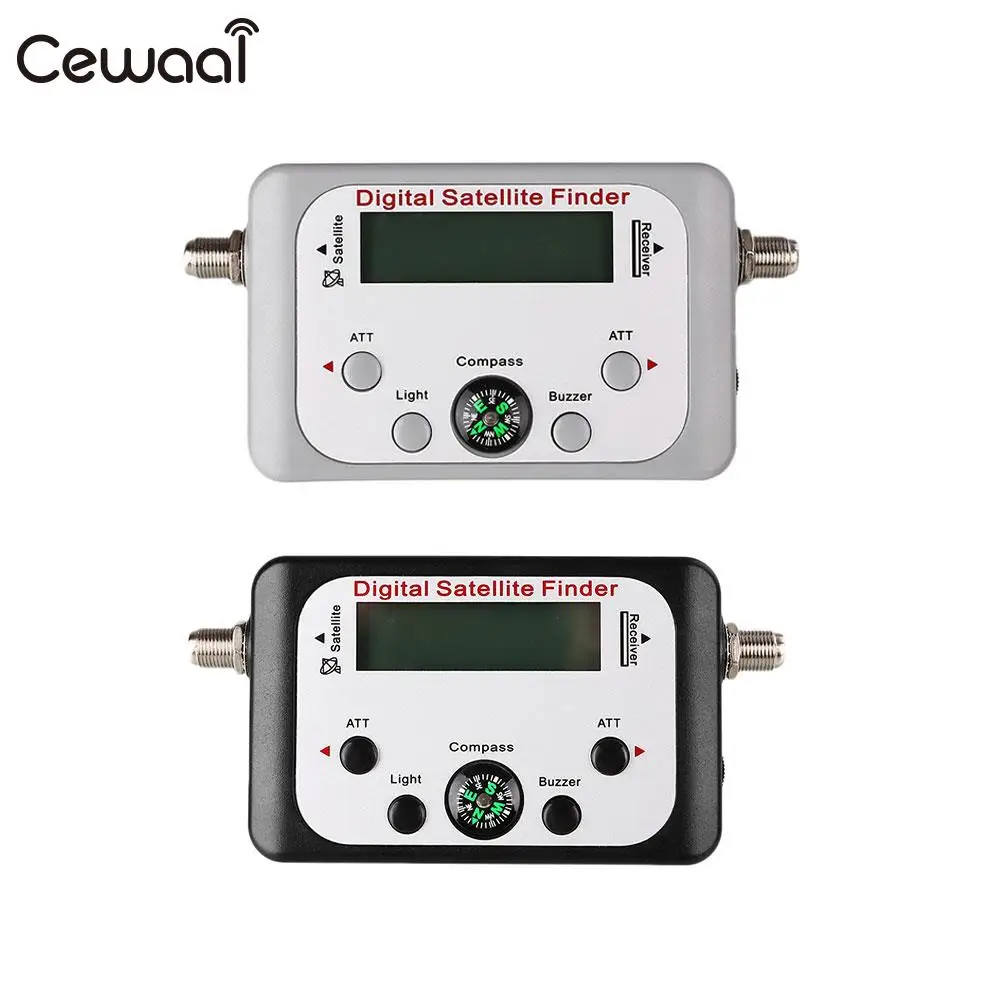 Mini Digital LCD Display Satellite TV Signal Meter Finder with Compass Satfinderin Satellite TV