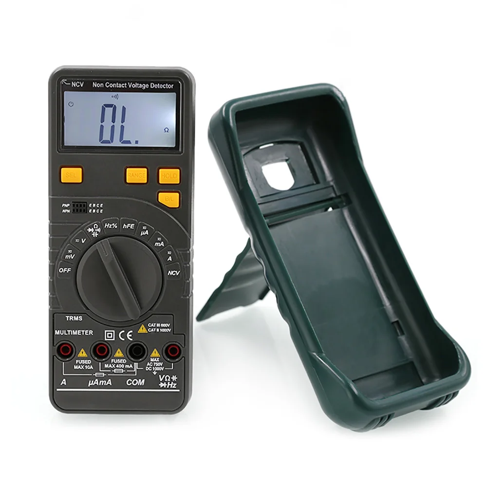 Mas 345 2 6 Auto Manual Digital Multimeter Black Yellow 1 X 6f22