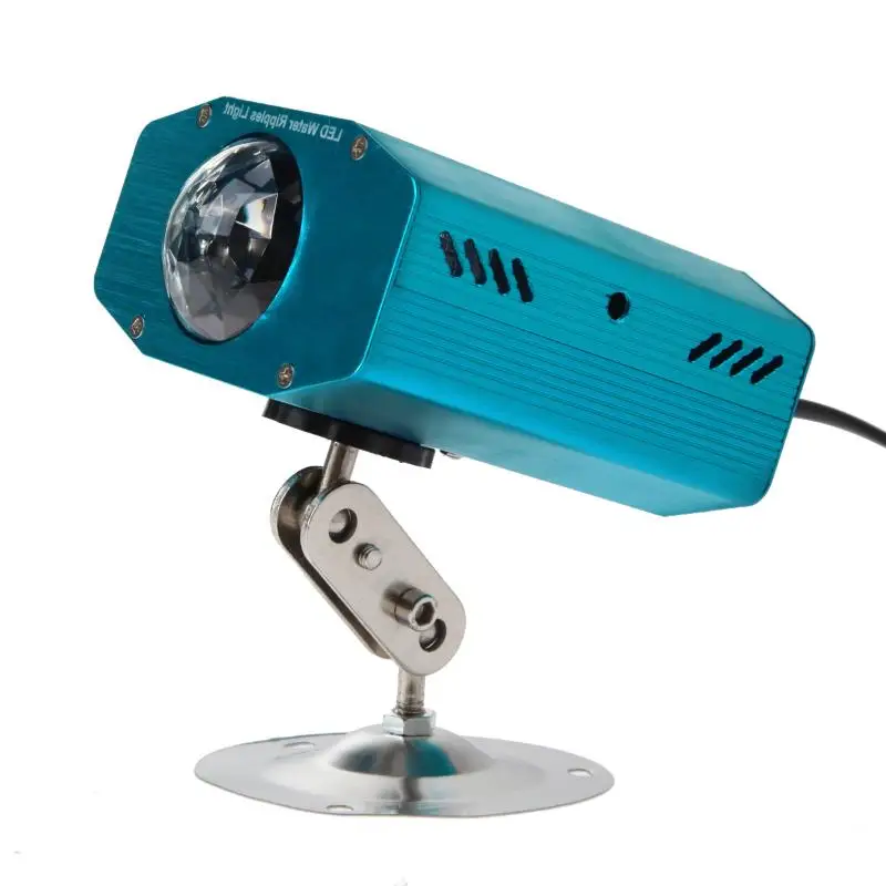 

3W AC85-265V Professional Stage Party DJ KTV Effect Light Aquarium Sea World LED Water Wave Ripple Projector Light (US Plug)