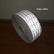 5 см микропризма Светоотражающая сигнальная лента дорожный аналитик трафика материал светоотражающий пояс одежды аксессуары