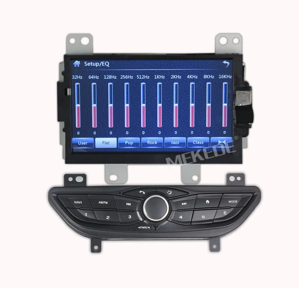 Best MEKEDE with Russian menu Car radio player for Geely GC5 with  Multi-Media bluetooth 10EQ band GPS navi free 16GB map 14