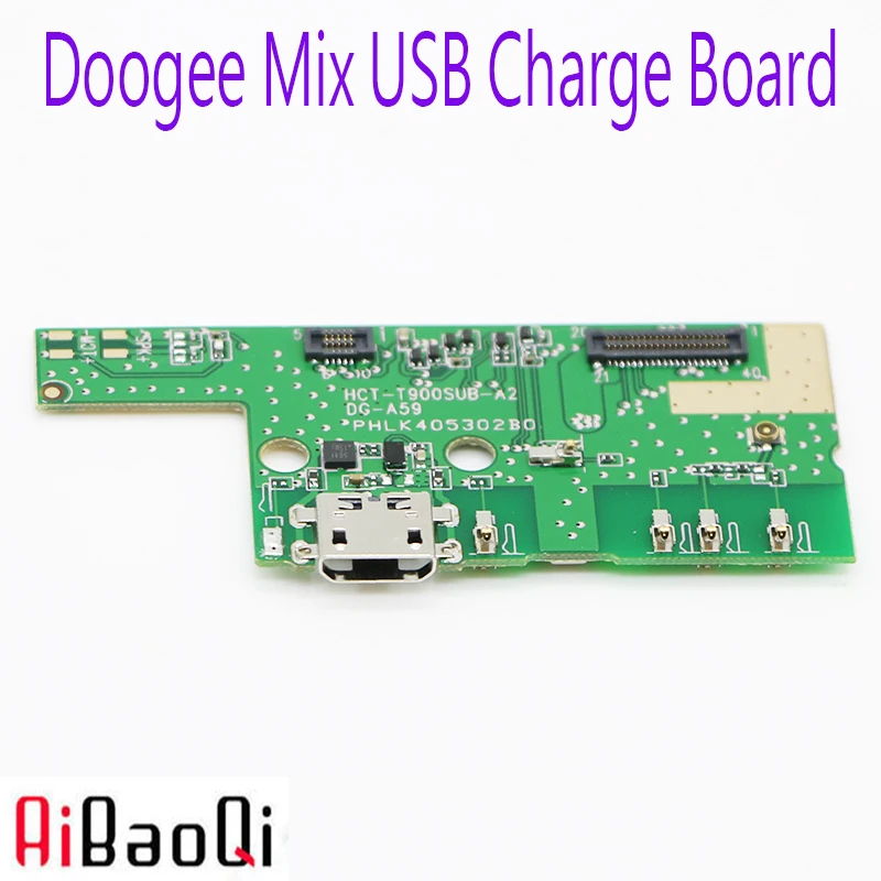 AiBaoQi Micro usb разъем плата зарядки с микрофоном для Doogee Mix сотовый телефон