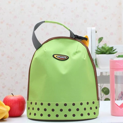 Laumango 1 шт. Оксфорд ручная утолщенная сумка-холодильник для пикника Переносные сумки для льда еда тепловой Органайзер - Цвет: Зеленый