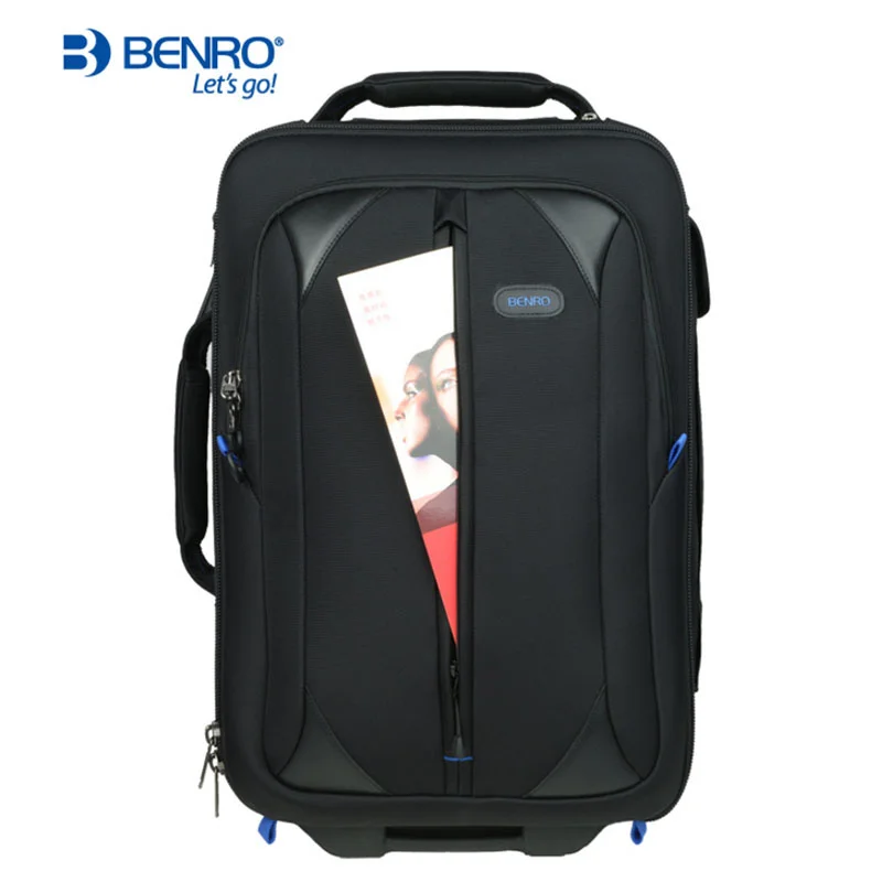 high quality Benro SLR camera trolley case series 1000 1500 2000 3000 trolley camera bag with Rain cover