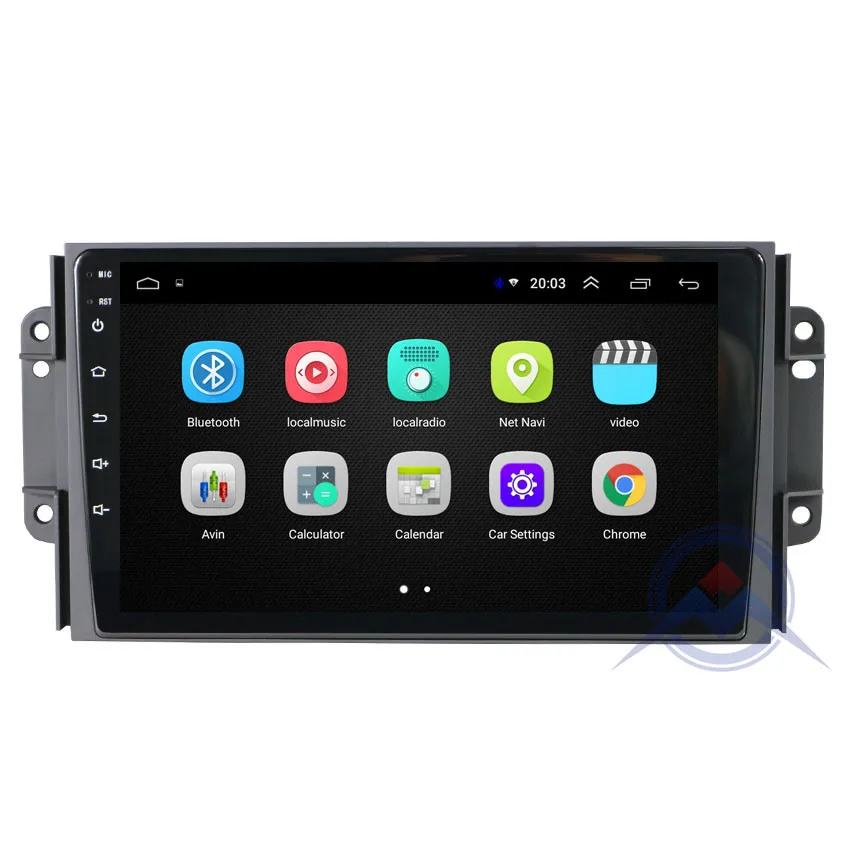 Best ZOHANAVI 2.5D IPS Screen Android Car radio gps For chery tiggo 3  3X tiggo 2 GPS Navigation multimedia radio video player 1