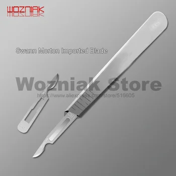 

Multipurpose Best quality 15C blades imported from Britain Fingerprint Flying-wire knife for Mobile Phone Rubber scraping Blade