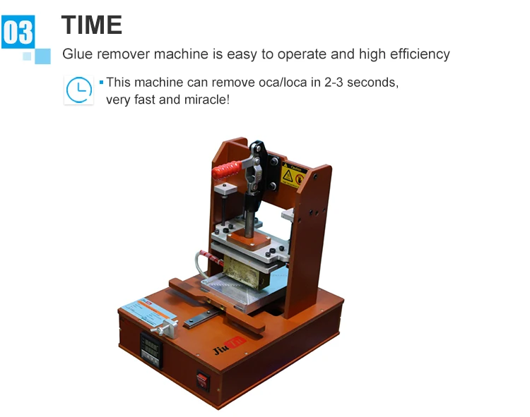 Precision Adjustment Glue Remover Machine+2pcs glue remove mold for iPhone Sasmung LCD Touch Screen Glue Removing jiutu (4)