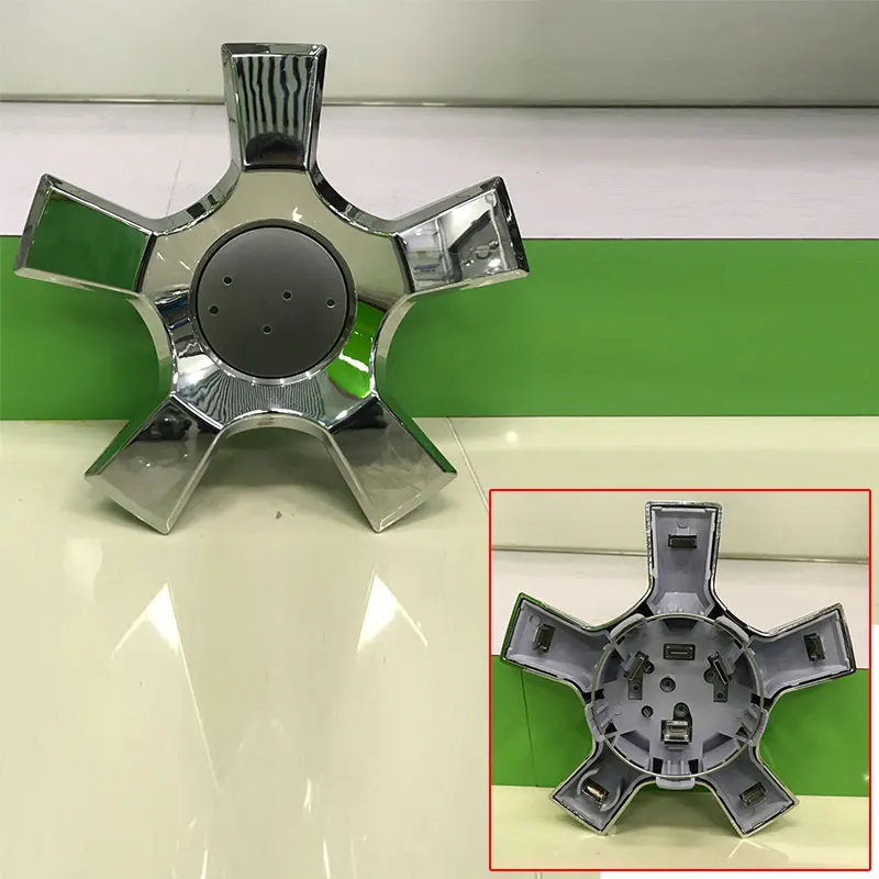 

4Pcs 208mm 95mm Silver Full Chrome Wheel Center Hub Cap Alloy Hubcaps Fit For Lexus LX570 LX460 LX470