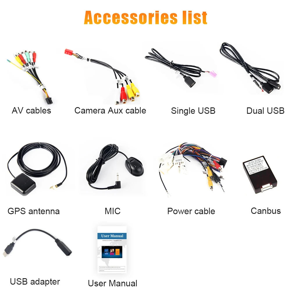 Discount Car  Android 9.0 Radio for Toyota Camry 2012 2013 2014 GPS Navigation 10.2" IPS Screen MP3 USA & Mid-east Version 5
