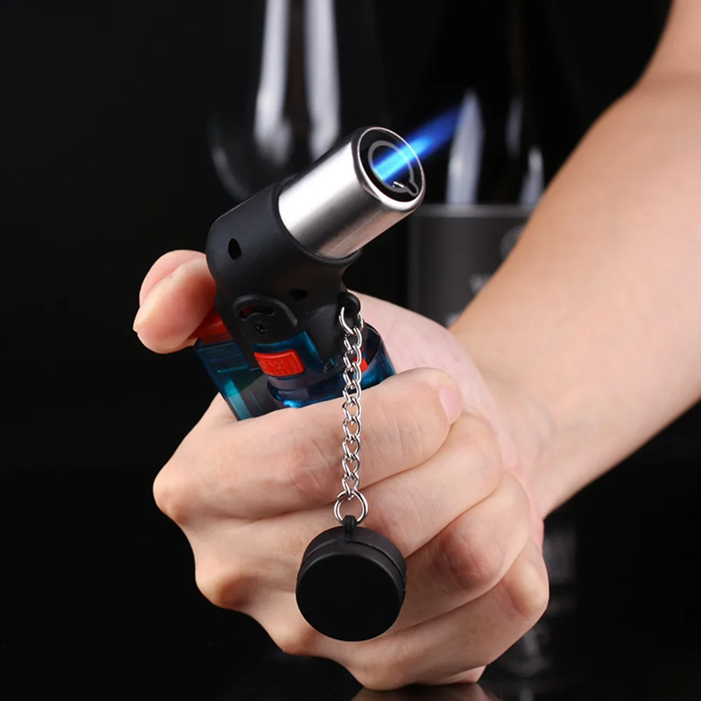 

Mini Butane Jet Torch Cigarette Windproof Lighter Plastic Fire Ignition Burner For Outdoor Camping Picnic BBQ Welding Equipment