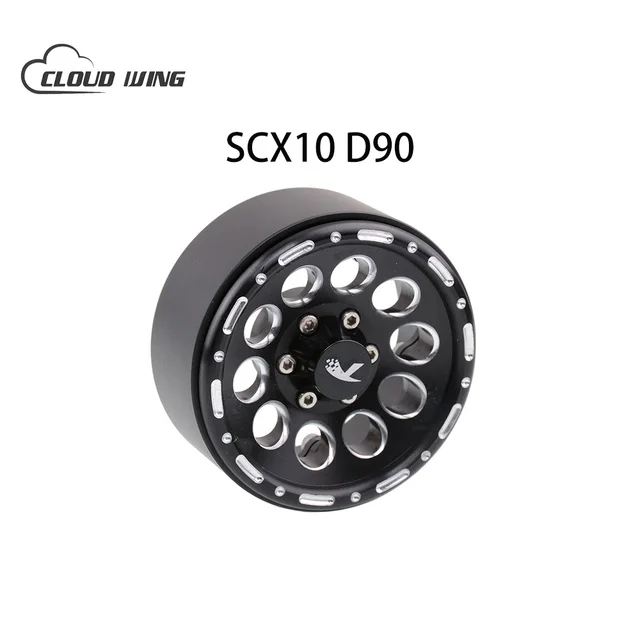 Best Price Free Shipping 9 Metal Wheel Hub Climbing Car Aluminium Alloy For RC Crawler Monster Truck Upgrade Replacement Parts SCX10 D90