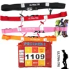 ULTRA-TRI Marathon Race Number Belt Triathlon Running Racing Elastic Waist Belly Band Outdoor Sports for Waist 75cm - 110cm 1