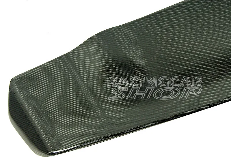 Real Carbon Fiber Vortex Style Rear Roof Spoiler Huge Wing Wide Lip For Volkswagen VW Scirocco 2010-2013