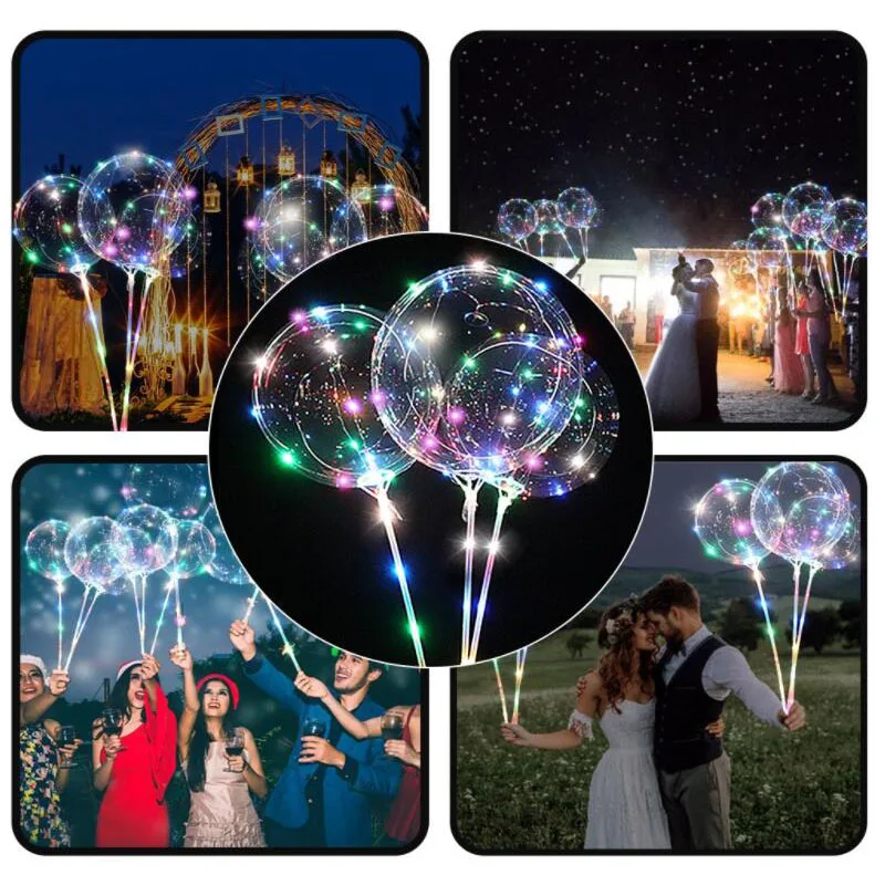 Прозрачные гелиевые воздушные шары 8 сезонов | Дом и сад