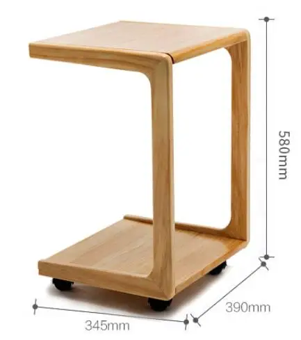 580*390*345MM Mobile Mini Coffee Table Balcony Tea Table Modern Bedside Table Sofa Side Corner Table With Wheels 580*390*345MM Mobile Mini Coffee Table Balcony Tea Table Modern Bedside Table Sofa Side Corner Table With Wheels