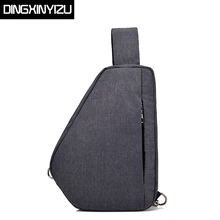 DINGXINYIZU новая Противоугонная оксфордская нагрудная сумка мужская сумка на одно плечо вместительная мужская сумка через плечо дорожная мужская сумка-мессенджер