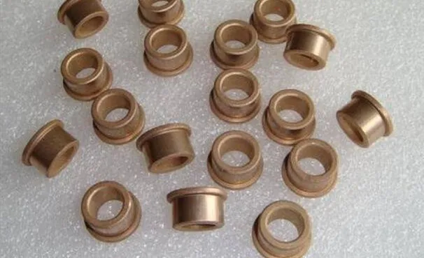

5pcs copper flange metal bearing sleeve brass machine part durable material nuts 6mmIDx10mmOD 6-12mm total length
