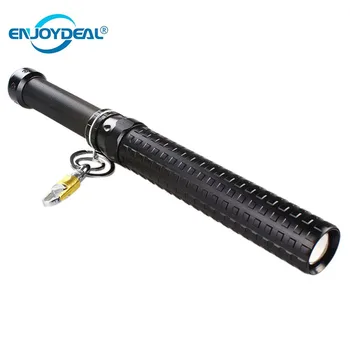 

Self-Defense LED Flashlight Outdoor Emergency Q5 Led Zoomable Baseball Bat Flashlight 3 Mode Anti-Riot Security Equipment