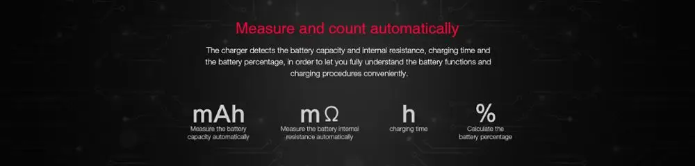 Lithium Battery Charger Miboxer Smart Battery Charger C2-6000.07