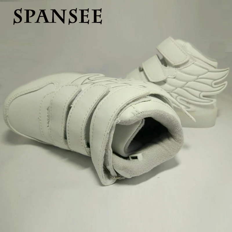 Size 25-37 Children LED Shoes Baskets Boys Girls Glowing Luminous Sneakers with Light Sole Kids Light Up Sneakers LED Slippers